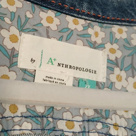 Anthroplogie Peggy Denim Duster Jacket - Picture 7 of 15